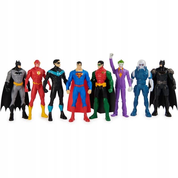 8-piece action figure set – Batman: Spin Master DC