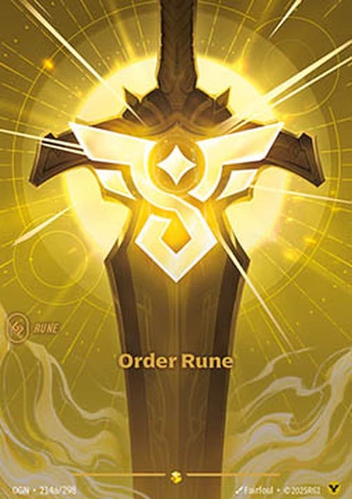 Riftbound OGN Order Rune