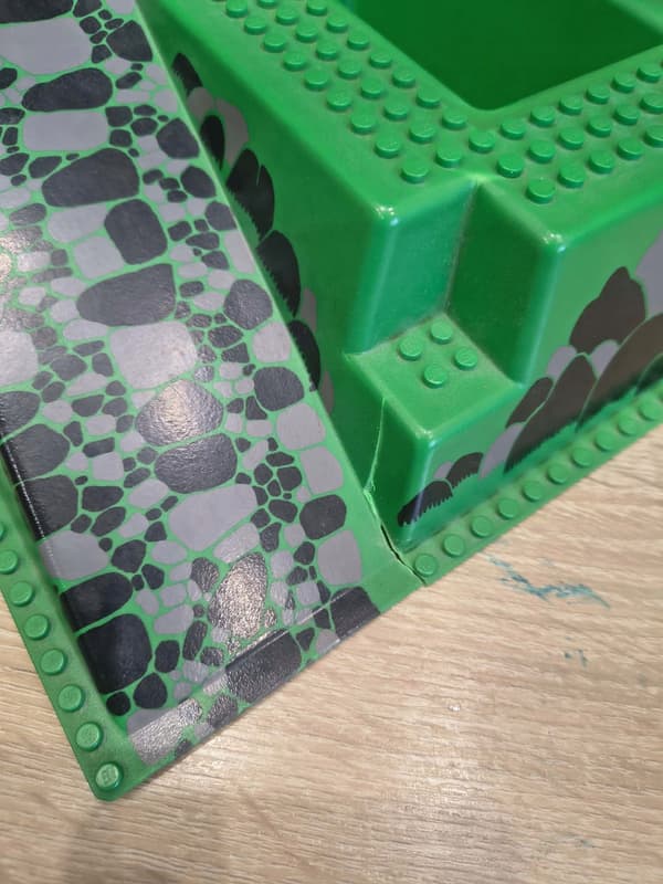 Lego 2552px5 3D Base Plate 32x32 Castle CASTLE BASE
