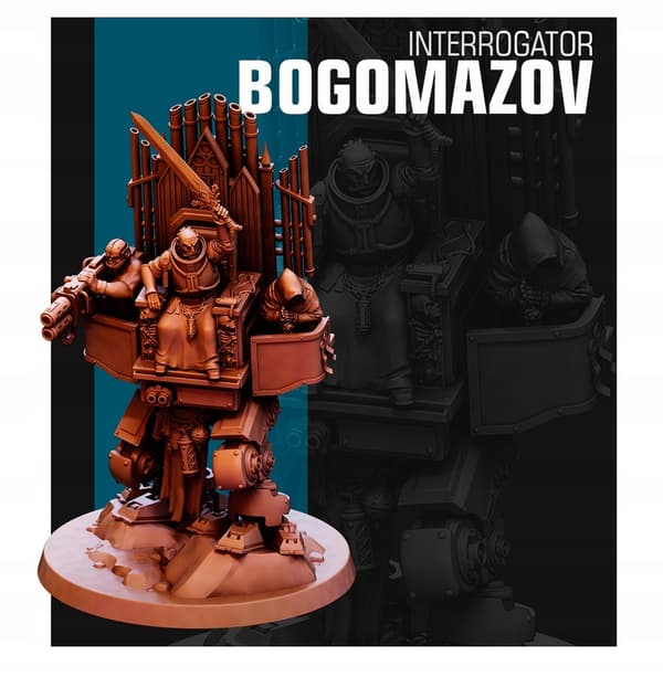 INTERROGATOR BOGOMAZOV by Red Pilgrim Miniatures
