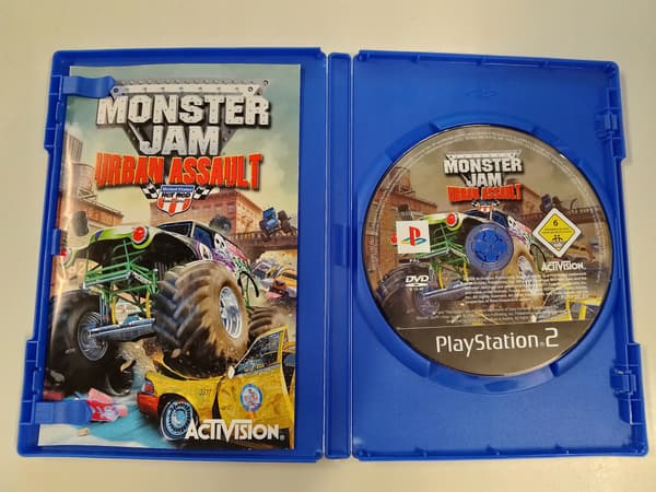 MONSTER JAM URBAN ASSAULT PS2