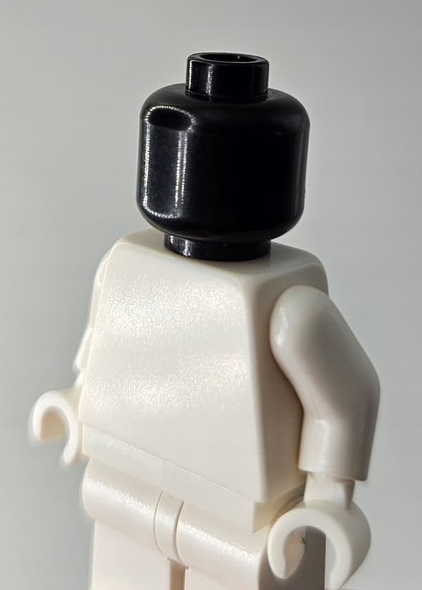 Lego Monster Fighters minifigure gen043 Ghost, fluorescent robe/