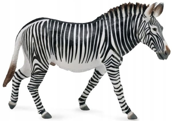 CHILDREN'S GIFT: GREVY'S ZEBRA TOY – HIGH-QUALITY FIGURINE