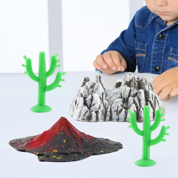 Mini volcano eruption model – Creative simulation – Volcano toy set