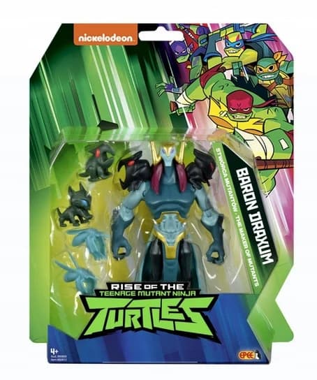EPEE NINJA TURTLES FIGURINE WITH STAND – BARON DRAXUM 36357