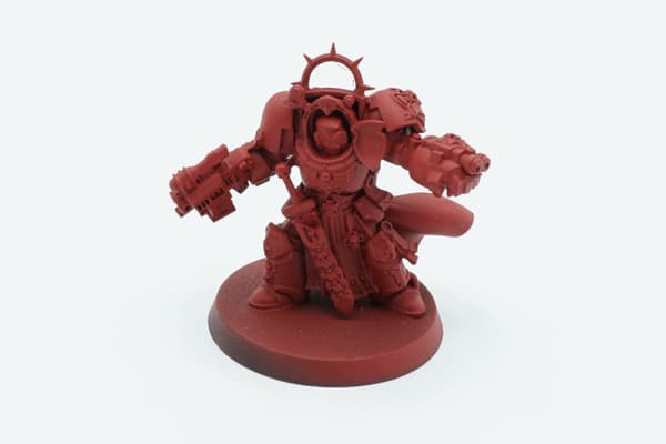 Warhammer 40k Space Marine Heroes Terminator Captain plastic figurine