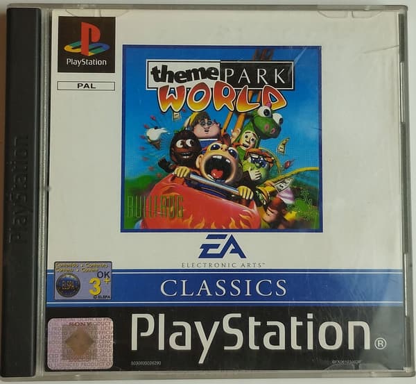 THEME PARK WORLD CLASSICS for Sony PlayStation (PSX)