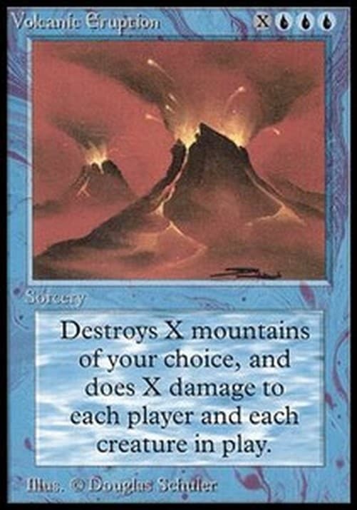Magic: The Gathering Volcanic Eruption