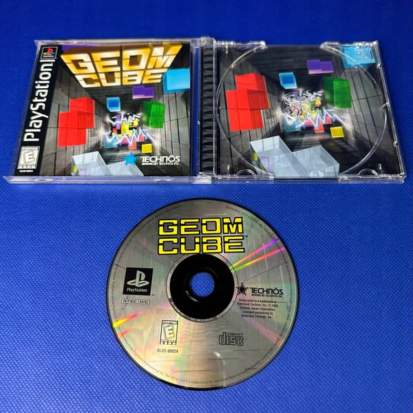 Geom Cube | PS1 | PSX | PLAYSTATION 1 | 3xA