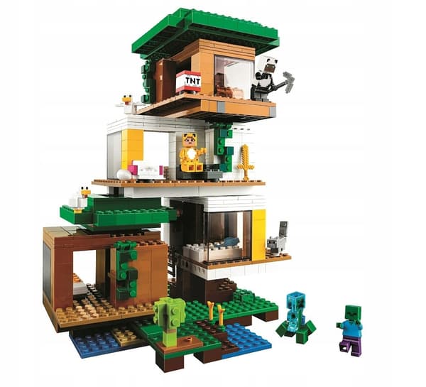 Lego Minecraft Modern Treehouse 21174
