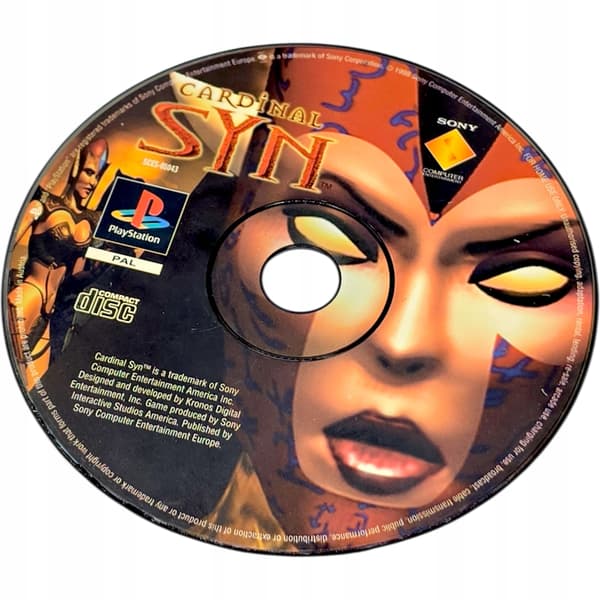 CARDINAL SYN PlayStation (PSX) PS1 (disc only)