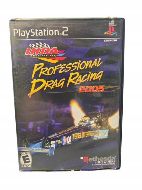 IHRA Professional Drag Racing PS2 2005 NTSC