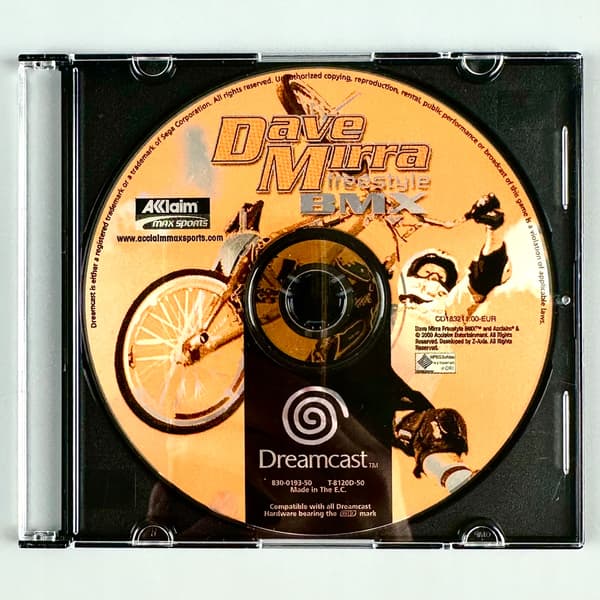 Dave Mirra Freestyle BMX | SEGA DREAMCAST