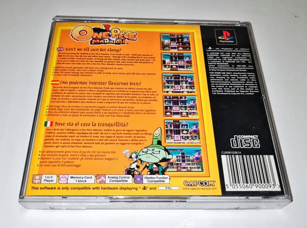 One Piece Mansion PSX 3XA Game – Disc + Manual