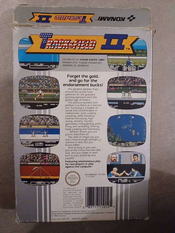 Track & Field II, NES