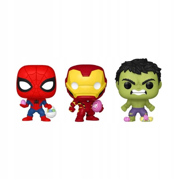 Marvel Pocket POP! Vinyl Figure 3-pack – Easter, 4cm