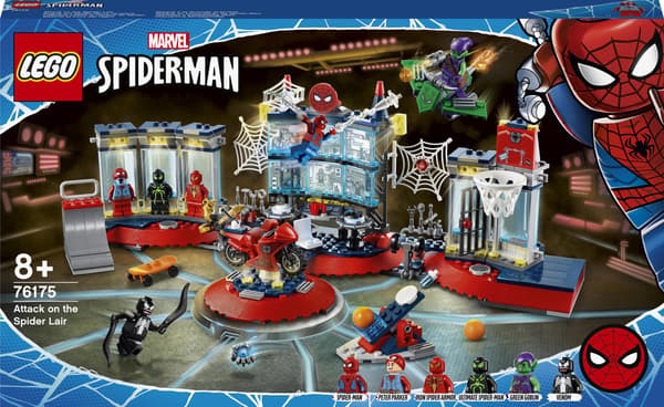 LEGO Super Heroes 76175 Attack on Spider-Man’s Hideout – a gift for a boy