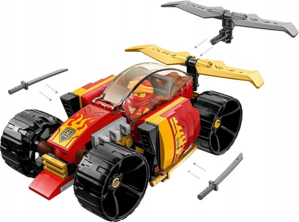 LEGO Ninjago Kaia EVO Ninja Racing Car 71780