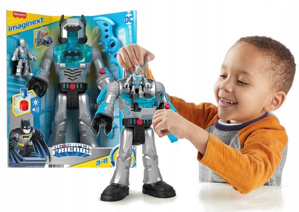 IMAGINEXT SUPER FRIENDS Batman: The Defender Exo-Robot