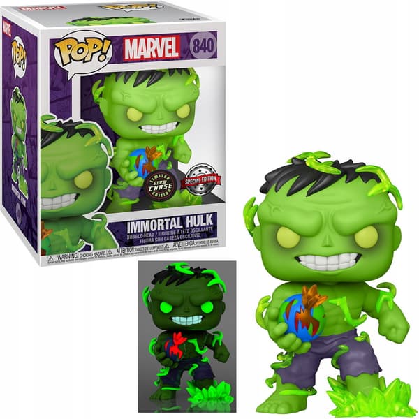 MARVEL: FUNKO POP! – IMMORTAL HULK (VINYL FIGURE 840)