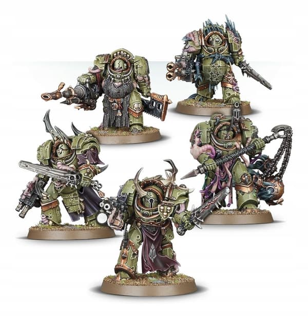 Warhammer 40,000: Death Guard Blightlord Terminators
