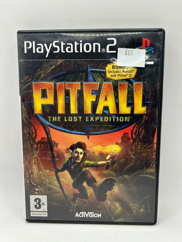 PITFALL: THE LOST EXPEDITION 3XA PS2 PlayStation 2 (PS2) boxed