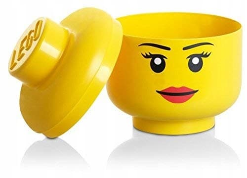 LEGO Iconic Storage Head S – Girl Minifigure Head – 2000ml