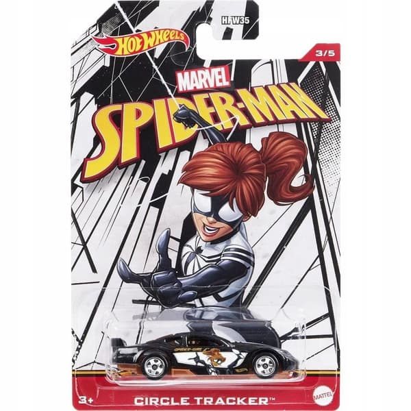 Hot Wheels CAR MARVEL SPIDER-MAN CIRCLE TRACKER SPIDER-GIRL 3/5