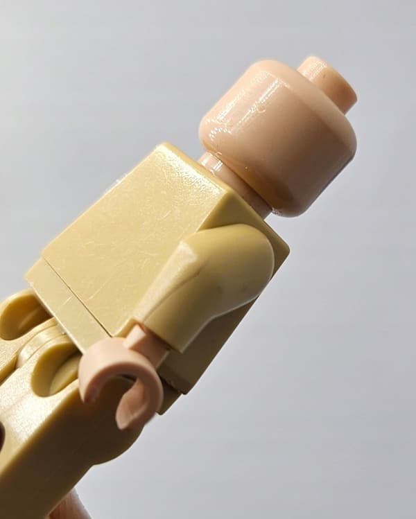 Lego Star Wars minifigure sw0336 Obi-Wan Kenobi – Old DEFECT /