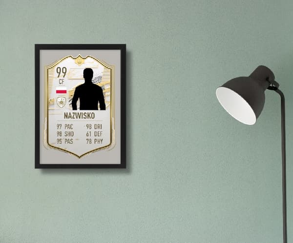 FIFA 22 Personalised FUT Card – A3 Frame