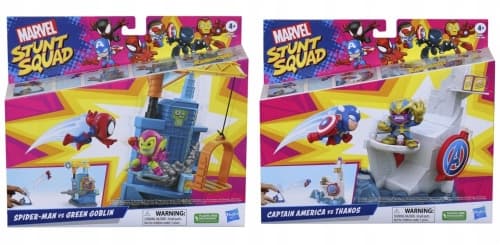MARVEL AVENGERS ACROBATIC FIGURE AND PLAY SET BY HR AST