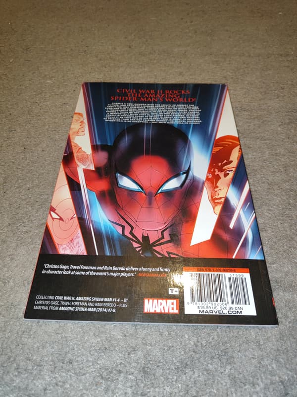 MARVEL Spider-Man: Civil War II – English version (Protective sleeve)