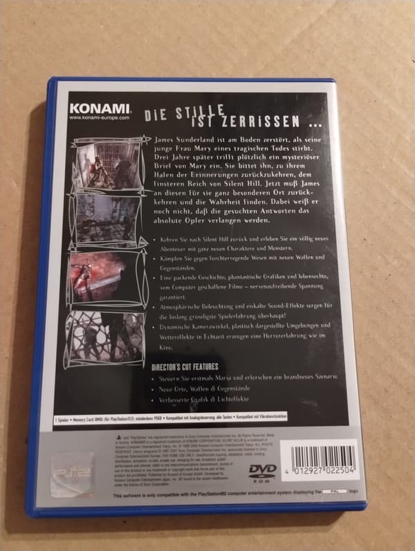 Silent Hill 2: Director's Cut Platinum PlayStation 2 PS2