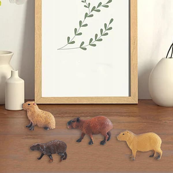 Capybara Model Simulation – Creative Animals – Decorative Mini Capybaras