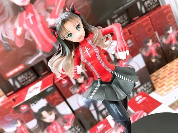 Fate EXTRA Last Encore Rin Tohsaka Anime Figurine!