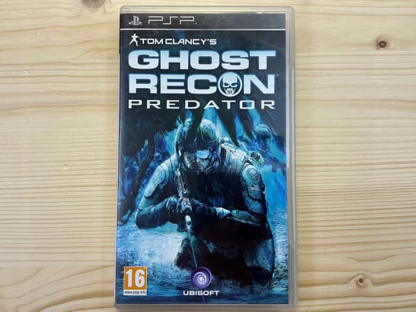 GHOST RECON PREDATOR – ideal complete set with PSP disc