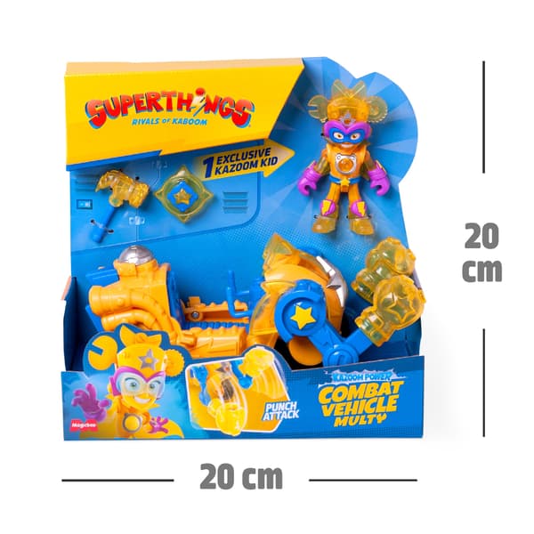 SuperThings Kazoom Power Combat Vehicle Multy Magicbox Toy