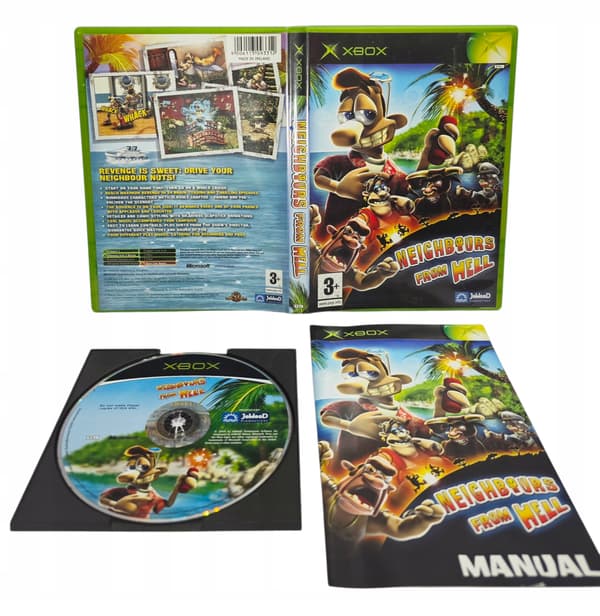 Neighbours from Hell XBOX 3XA DISC + DB