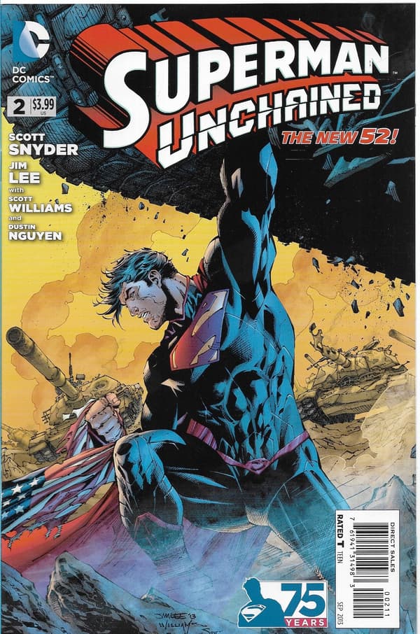 Superman Unchained 1–9/2013 (English) by Jim Lee – COMPLETE SET