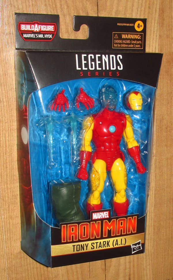 MARVEL LEGENDS IRON MAN TONY STARK A.I. MR HYDE