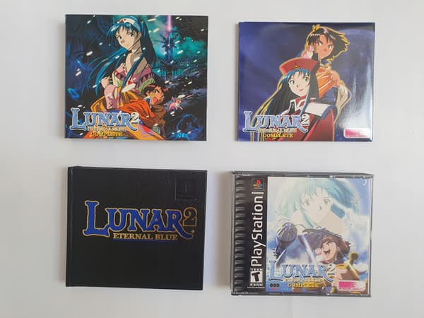 LUNAR 2 ETERNAL BLUE COMPLETE PSX PS1