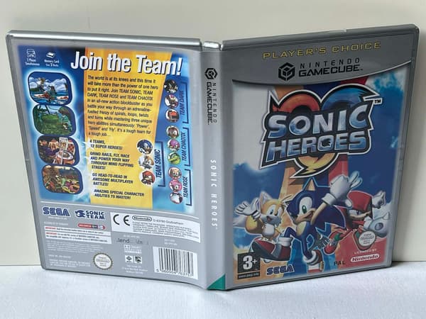 SONIC HEROES Nintendo GameCube