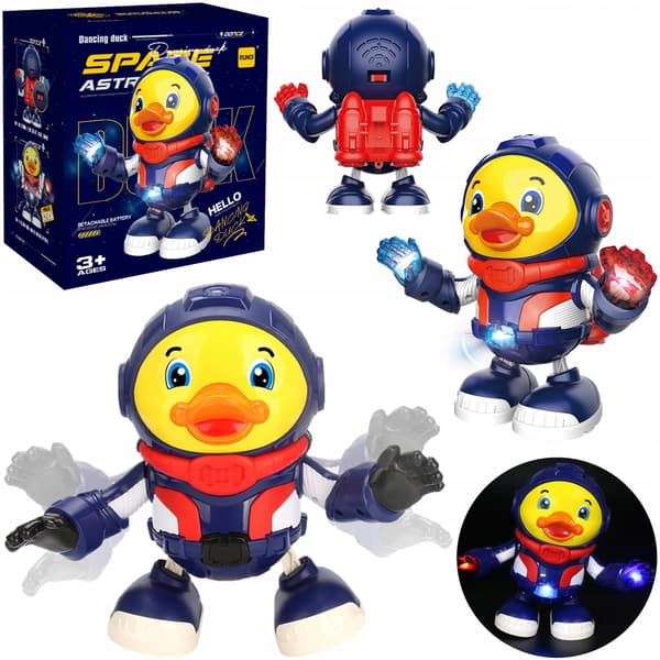 BATTERY-OPERATED DANCING ASTRONAUT DUCK