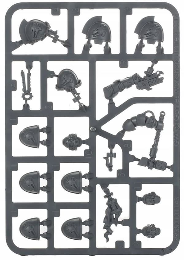 Warhammer 40k – Salamanders Primaris upgrades and decals