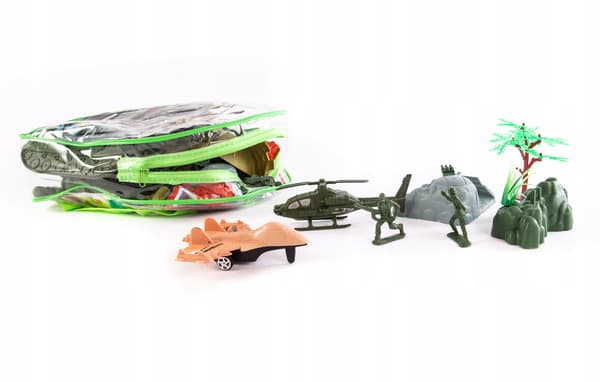 LARGE SET: MILITARY BASE, ARMY, SOLDIERS, FIGURINES