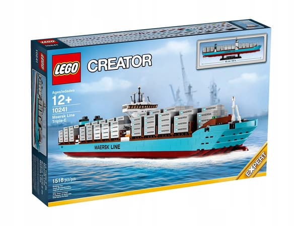 LEGO CREATOR EXPERT MAERSK LINE TRIPLE-E SHIP 10241 COLLECTOR’S SET