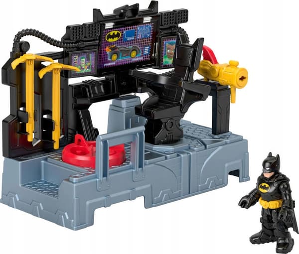 BATMAN SET: BATMAN’S BASE WITH LIGHT-UP COMMAND CENTRE + BATMAN FIGURE