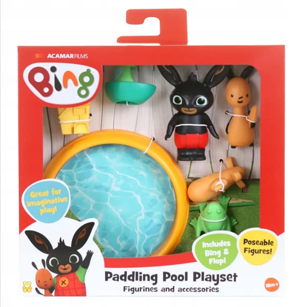 Golden Bear Bing Set with Paddling Pool 3681