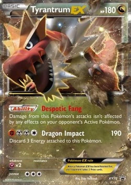 Pokemon Tyrantrum EX