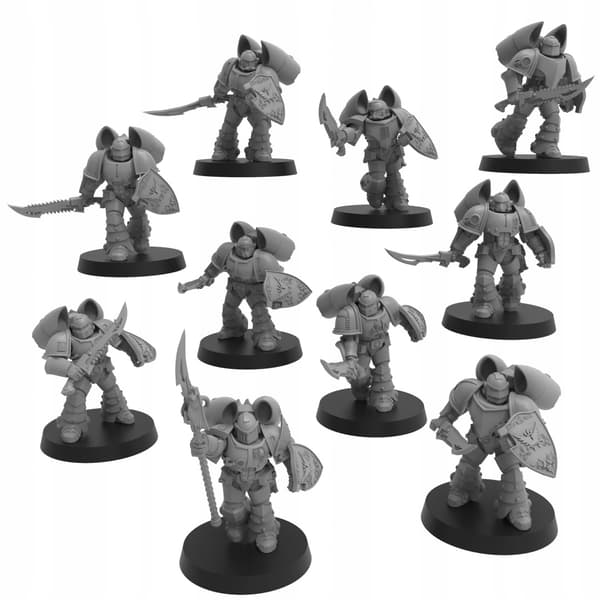 Perfect Sons Assault Team x5 ThatEvilOne 32 mm